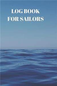 Log Book for Sailors