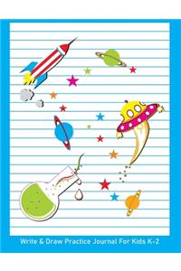 Write & Draw Practice Journal For Kids K-2