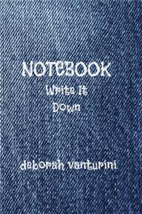 Notebook Write It Down