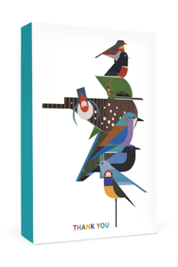 Charley Harper: Rainforest Birds Boxed Thank You Notes