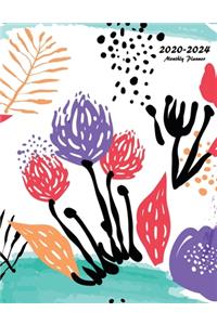 2020-2024 Monthly Planner
