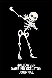 Halloween Dabbing Skeleton Journal
