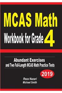 MCAS Math Workbook for Grade 4
