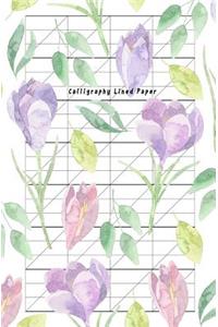 Calligraphy Lined Paper