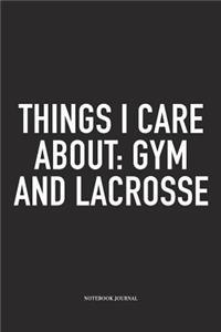 Things I Care About