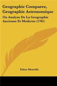 Geographie Comparee, Geographie Astronomique