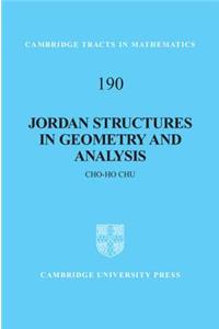 Jordan Structures in Geometry and Analysis