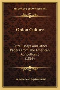 Onion Culture