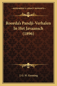 Roorda's Pandji-Verhalen in Het Javaansch (1896)