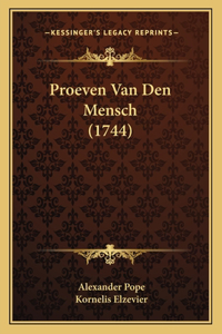Proeven Van Den Mensch (1744)