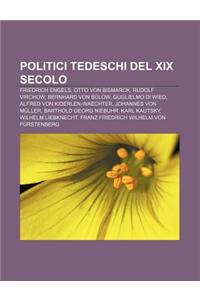 Politici Tedeschi del XIX Secolo