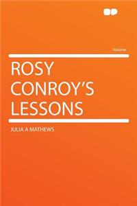 Rosy Conroy's Lessons