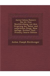 Aurea Catena Homeri