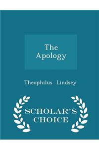 The Apology - Scholar's Choice Edition