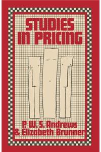 Studies in Pricing
