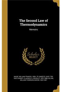 The Second Law of Thermodynamics