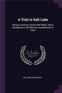 A Visit to Salt Lake