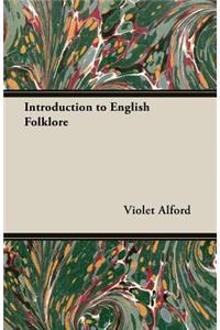 Introduction to English Folklore