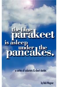 Blue Parakeet is Asleep Under The Pancakes