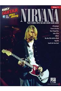 Nirvana Easy Guitar Play-Along Volume 11 Book/Online Audio