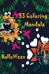 33 Coloring Mandala Book Halloween