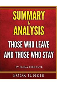 Those Who Leave and Those Who Stay - Summary & Analysis