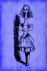 Alice in Wonderland Journal - Tall Alice (Blue)