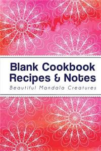 Blank Cookbook Recipes & Notes