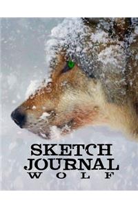 Sketch Journal Wolf