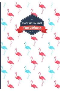 Dot Grid Journal - Flamingo