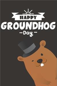 Happy Groundhog Day Classroom Notebook