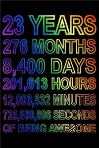 23 Years Of Being Awesome