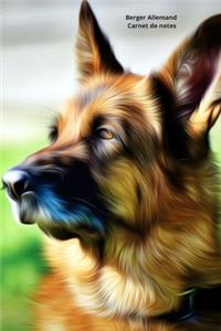 Berger Allemand Carnet de notes
