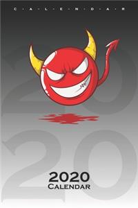 Angel & Devil "Devil" Calendar 2020: Annual Calendar for Couples and best friends