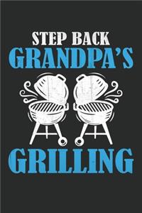 Step Back Grandpa is Grilling