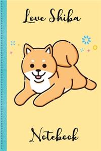 Love Shiba Puppy Notebook Volume 4