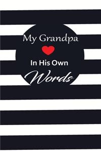 My Grandpa in his own words