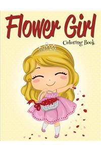 Flower Girl: Coloring Book (Wedding Coloring Book)