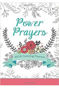 2018 Power Prayers Coloring Planner