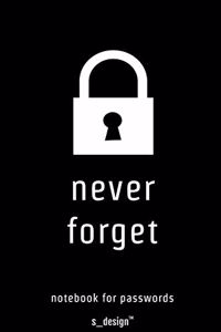 Notebook for Passwords