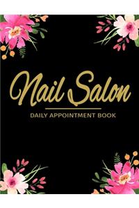 Nail Salon Daily Appointment Book