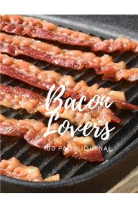 Bacon Lovers 100 page Journal