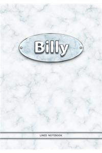 Billy - Lined Notebook