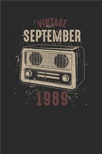 Vintage September 1989