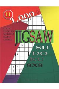 1,000 + sudoku jigsaw 8x8