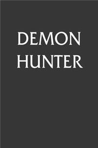 Demon Hunter Notebook