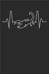 Skorpion Notizbuch