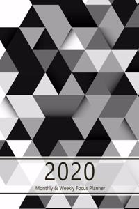 2020 Monthly & Weekly Focus Planner