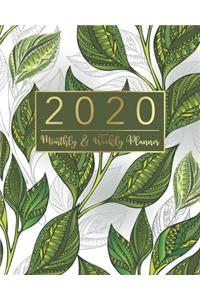 2020 Monthly & Weekly Planner