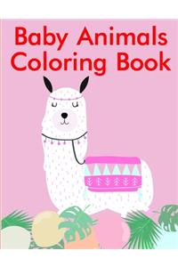 Baby Animals Coloring Book